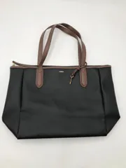 FOSSIL フォッシル トート バッグ 黒ｘ茶 ■■レディースのサムネイル