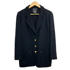 ESCADA(エスカーダ) ジャケット サイズ38 L レディース - ダークネイビー 長袖/春/秋のサムネイル