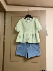 (新品) ジジミ レースブラウスのサムネイル