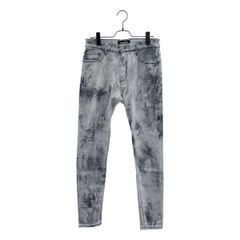 【新品】 REPRESENT / リプレゼント | DISTRESSED DENIM / ダメージ加工 デニムパンツ | 32 | ブリーチブラック | メンズ