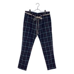 【新品】 REPRESENT / リプレゼント | Smoking Pant チェックパンツ | M | ブラック | メンズ
