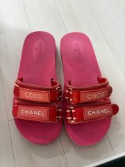 CHANEL ベージュ サンダル N G35607 - メルカリ