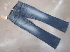 新品 RNA アールエヌエー R1505 ダメージ加工 デニムパンツ sizeM/青 ■■メンズのサムネイル