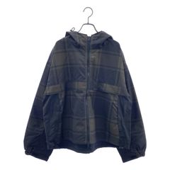 【新品】 REPRESENT / リプレゼント | RAIN CORT / チェック レインコート フーデッドジャケット | M | ダークブラウン | メンズ