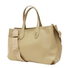 【美品】BEAURE ヴュレ × BARNYARDSTORM 別注 バッグ ベージュ | レザー ビック トートバッグ / ハンドバッグ ショルダー 2WAY | 牛革 | ブランド カバン【レディース】【中古】のサムネイル