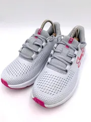 UNDER ARMOUR アンダーアーマー 3026523-106 UAチャージド パスート3 ランニング ローカット スニーカー size23.5/グレー ■■ レディースのサムネイル