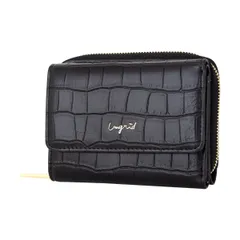 アングリッド Ungrid マッド クロコ ミニ ウォレット 財布 三つ折り MAD CROCO MINI WALLET UNG-50520、ブラック(76)のサムネイル
