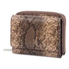 アングリッド Ungrid マッド クロコ ミニ ウォレット 財布 三つ折り MAD CROCO MINI WALLET UNG-50520、ベージュのサムネイル