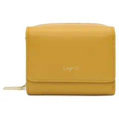アングリッド Ungrid 財布 ミニ財布 レディース ラウンドファスナー SMOOTH MINI WALLET、イエロー(41)のサムネイル