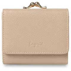 アングリッド Ungrid タイガ 財布 三つ折り ミニ財布 レディース がま口 MINI WALLET 52550W、ベージュ(56)のサムネイル