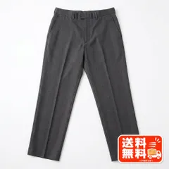 メンズ スラックス グレー ベーシック ストレート シンプル 古着のサムネイル