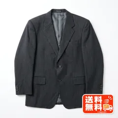 EXCEFIT Takashimaya テーラードジャケット ストライプ グレー DORMEUIL風のサムネイル