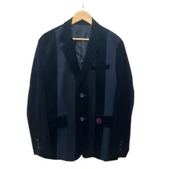 Castelbajac(カステルバジャック) ジャケット サイズ48 XL メンズ美品  - ダークネイビー×ネイビー×レッド 長袖/コーデュロイ/秋/冬のサムネイル