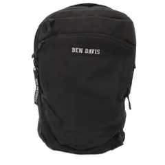 ベンデイビス BEN DAVIS 美品 バックパック 黒 ブラック フロントジップポケット メッシュサイドポケット /IL ■GY99のサムネイル