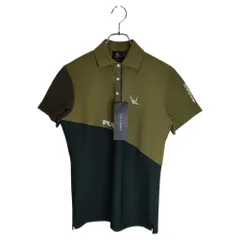 1PIU1UGUALE3 GOLF ウノピゥウノウグァーレトレ ゴルフ 24SS 半袖 ポロシャツ GST192-POE488 3 L カーキ レディースのサムネイル