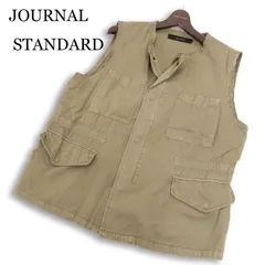 24SS★ JOURNAL STANDARD ジャーナルスタンダード 春夏 ミリタリー ファティーグ ベスト Sz.F　レディースのサムネイル