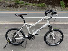 0393 [Immediate Shipping] Free Shipping LOUIS GARNEAU Hydraulic Disc Brake MTB Mini Velo MV5 Small Wheel Bike SHIMANO 2X9S 18 Speed ​​20 Inch