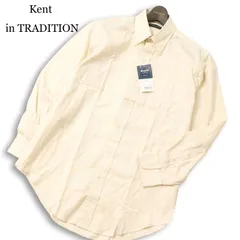 未使用★ Kent in TRADITION ケント 通年★ 長袖 ボタンダウン シャツ Sz.39-82 メンズのサムネイル