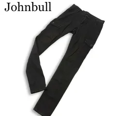 Johnbull ジョンブル 通年★ 【AP069】 ストレッチ スキニー カーゴ ワーク パンツ 日本製 Sz.S メンズのサムネイル