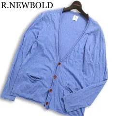 R.NEWBOLD ポールスミス 通年★ カット カーディガン 大きいサイズ Sz.XL メンズのサムネイル