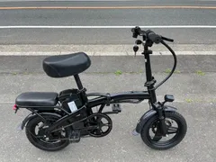 0392【動作確認済】送料無料 ディスク式 MTB 折り畳み電動アシスト自転車 電子5速 48V 6Ah 400W 14インチのサムネイル