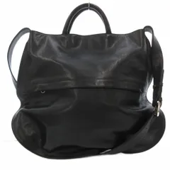 ピッチーノ piccino ハンドバッグ ショルダーバッグ 2WAY  黒 ブラック トップハンドル フロントジッパーポケット /IL ■GY99のサムネイル