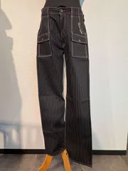 VANSON　ブッシュデニムパンツ　ジーンズ　BLACK WABASH　ブラックウォバッシュ　34インチ　バンソン　メンズ　アメカジ　バイク　バイカー　ロック　ストリート　カジュアル　ハーレー　ツーリング　アウトドア　ペインター　ボトムスのサムネイル