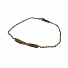 カナルヨンドシー canal4℃ ブレスレット アクセサリー ロゴ Silver925 ゴールド色 ■GY18 /MQのサムネイル