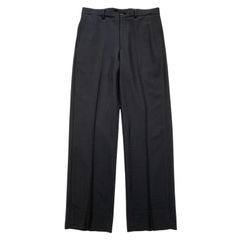 AURALEE BLUEFACED WOOL NARROW SLACKS パンツ - メルカリ