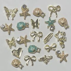 No.203 ネイルパーツ まとめ売り デコパーツ ネイパ デコパ アソート 