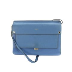 ☆大人気！☆FURLA フルラ ライク ショルダーウォレット 財布 ブルー 