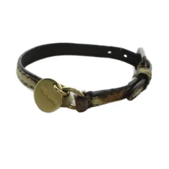 プラダ PRADA ブレスレット アクセサリー バングル ハラコレザー ベルト 茶 ブラウン ■GY11 /MQ ■OHのサムネイル