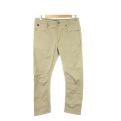 ジースターロウ G-Star RAW D-STAQ 3D STRAIGHT TAPERED チノパン W30 L32 ベージュ ロゴ 膝切り替え フロントポケット D06321-5126-239 /MN33 ■GY18のサムネイル
