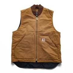 carhartt ダック ワークベスト 中綿 アークティックキルトライニング M