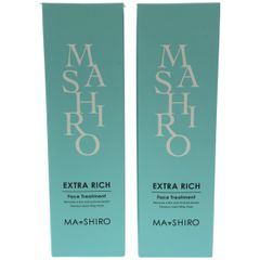 MASHIRO エクストラリッチ フェイストリートメント 200g 2本セット