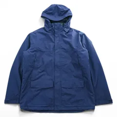 MOUNTAIN HARDWEAR マウンテンパーカー 中綿 シェル レインジャケット XL ネイビー 防水 ドローコード OM0151のサムネイル