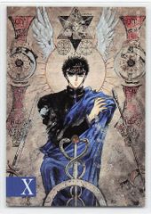 CLAMP X 神威カード　ふたりの神威　カード　トレーディングカード CLAMP『Xエックス』トレカ【ふたりの神威】no.9封真 クランプ - メルカリ