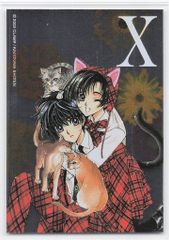 CLAMP X トレーディングカード no.3 司狼神威 猫依 護刃 原画 - メルカリ