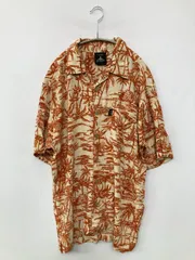 Local Motion シャツ/ブラウス M レッド 花柄・ボタニカル柄 その他総柄 ミドル丈 半袖 オープンカラー メンズのサムネイル