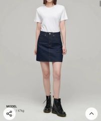 A.P.C デニムミニスカート - メルカリ