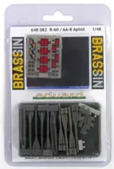【中古】プラモデル 1/48 R-60/AA-8 エイフィッド 短距離空対空ミサイル 「BRASSINシリーズ」 ディティールアップパーツ [648082]