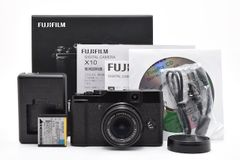 美品 FUJIFILM X10 フジフイルム デジカメ 付属品 バッテリー 箱