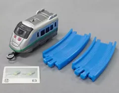 【中古】おもちゃ E3系新幹線つばさ 後部車両+レール2枚 「カプセルプラレール」 2008年 サークルKサンクス×キリン キャンペーン品