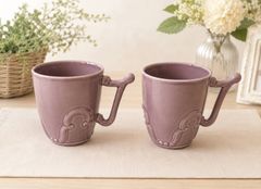 フランス・アンティーク】キャニスター 陶器 バルボティーヌ 2個セット