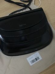 L/UNIFORM リュニフォーム バッグ 152 ブラック ブルー 巾着ハンド 