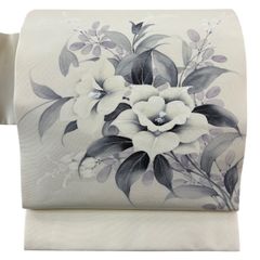 高級 正絹 洒落帯 名古屋帯 花柄 草花 手書き 染め 399 - メルカリ