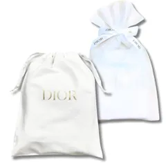 【正規品・ラッピング済み】DIOR ディオール ロゴ 巾着 ポーチ 紙袋 袋 ショッパー ラッピング バッグ ギフト 母の日 誕生日 ギフトボックス お返しpmsのサムネイル