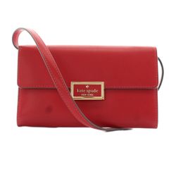 kate spade レッド ショルダー リーガン トップハンドル クロスボディ