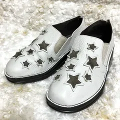 t.b SENSO UNICO 厚底 コンフォートスニーカー 星柄 スター ウェッジソール ゴム入り ジップ付き 日本製 23.5cmのサムネイル