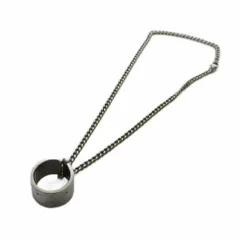 ディー&ジー ドルガバ ドルチェ&ガッバーナ D&G ネックレス アクセサリー リング ロゴ チェーン社外品 シルバー色 ■GY11 /MQのサムネイル